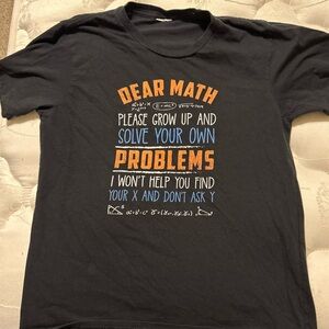 Math tee for kids.